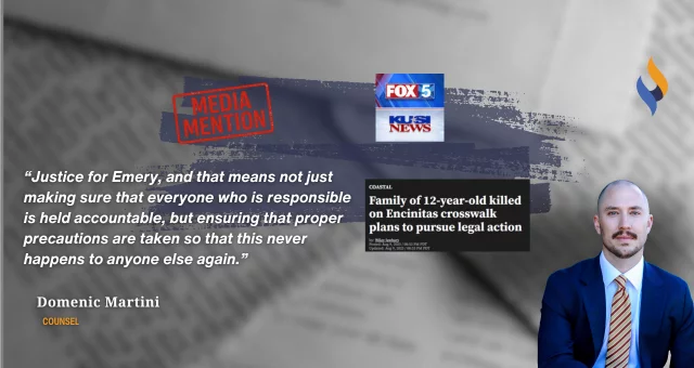 Family of 12-year-old killed on Encinitas crosswalk plans to pursue legal action