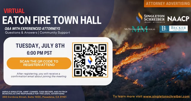 Eaton Fire Town Hall (July 8th)