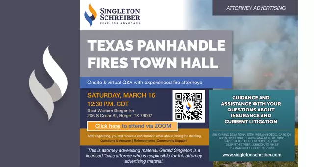 Texas Panhandle Fires Town Hall