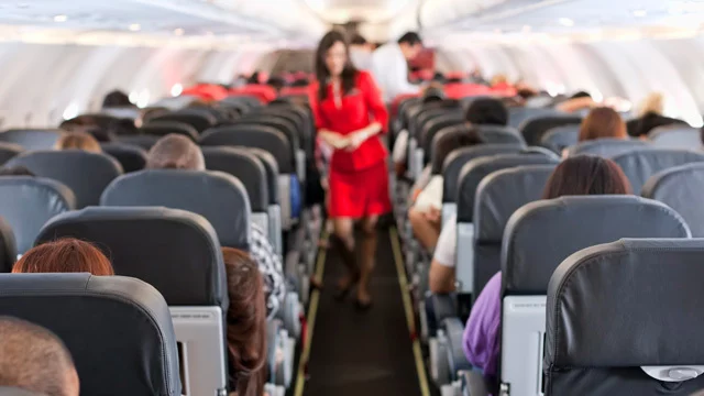 airplane cabin